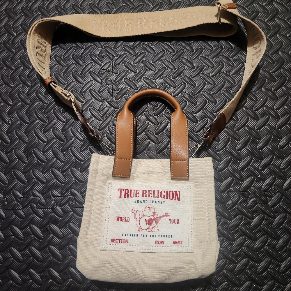 True Religion Mini Tote Shoulder Bag